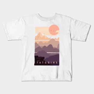 VISIT TATOOINE Kids T-Shirt